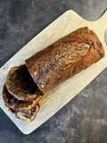 Plumcake marmorizzato al cacao e vaniglia