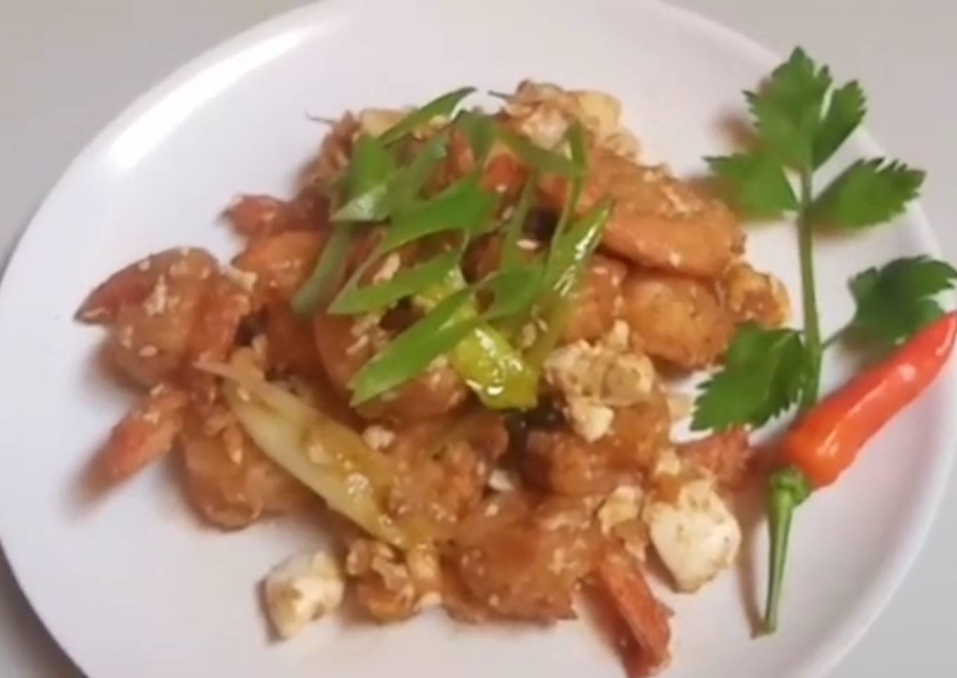 3. Udang Goreng Telur Asin