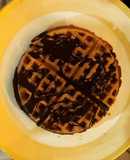 Jackfruit chocolate waffles