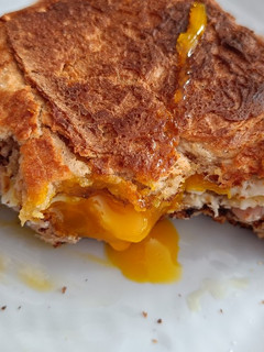 Φωτογραφία της συνταγής Sloppy Sandwich με αυγό νόστιμο και ζουμερό