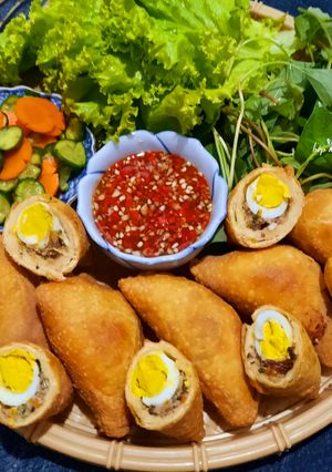 Hình của món Bánh gối.