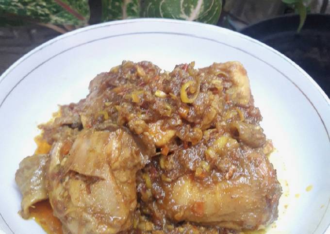 Resep Ayam betutu yang Lezat Sekali