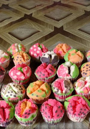 Foto resep Bolu kukus mekar karakter