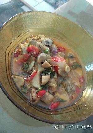 Foto resep Tumis pedas hot Jamur merang