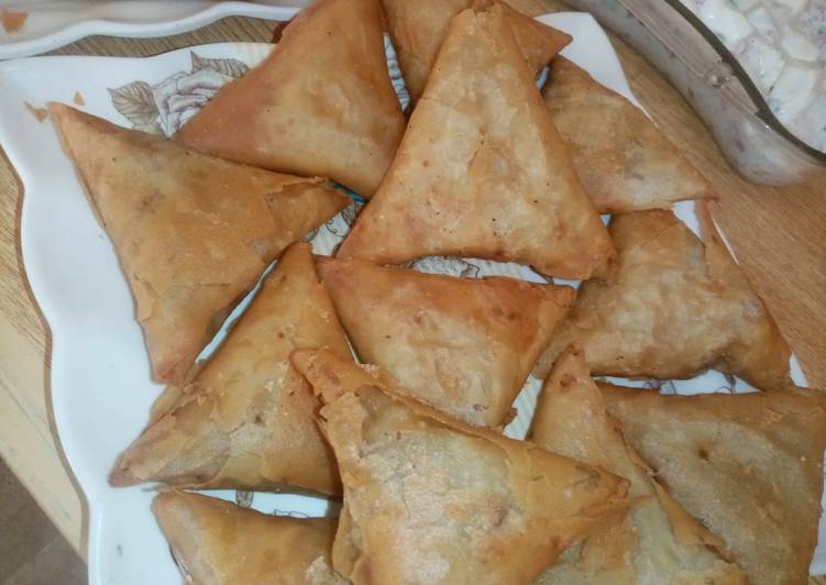 Easiest Way to Cook Appetizing Chicken samosa