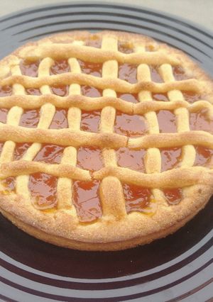 Foto di Crostata con marmellata di pesche😍😍😍