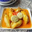 Gulai Cumi Isi Tahu Telur