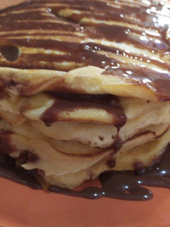Una foto de Pancakes, receta rica y fácil!