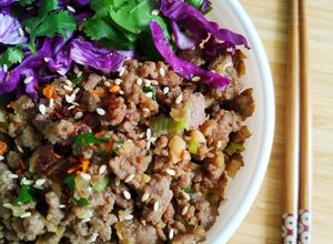 Foto resep Grass-Fed minced beef Bulgogi