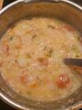 Random Vegetables Egg Porridge