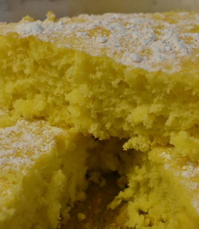 Una foto de Torta de naranja licuada