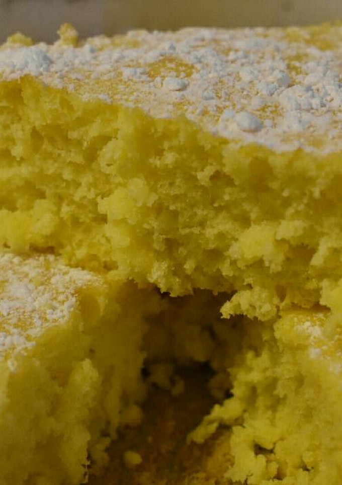 Una foto de Torta de naranja licuada