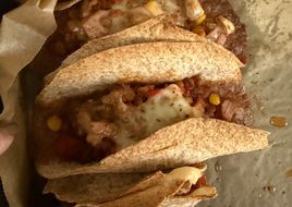 Tacos cu carne de porc si legume 🌮