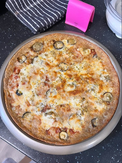 صورة لوصفة بيتزا كيتو 🍕