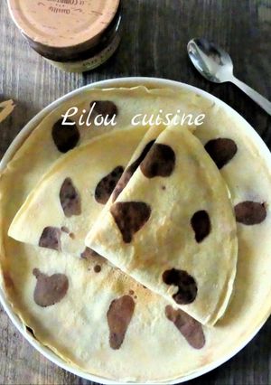 Une photo de Crêpes léopard