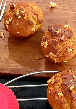 A picture of Whole Wheat Banana Muffins.
