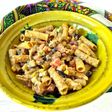 Ensalada mexicana de pasta con salsa "Rancho fiesta"