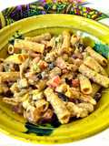 Ensalada mexicana de pasta con salsa "Rancho fiesta"