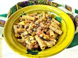 Ensalada mexicana de pasta con salsa "Rancho fiesta"