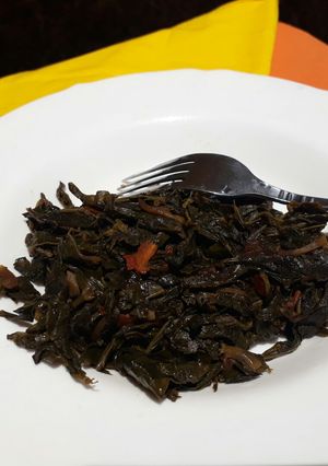 A picture of Pan fried gesare "kunde".
