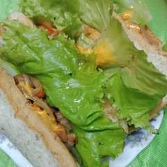 รูปของ Sandwich Teriyaki- Sarapan Sehat