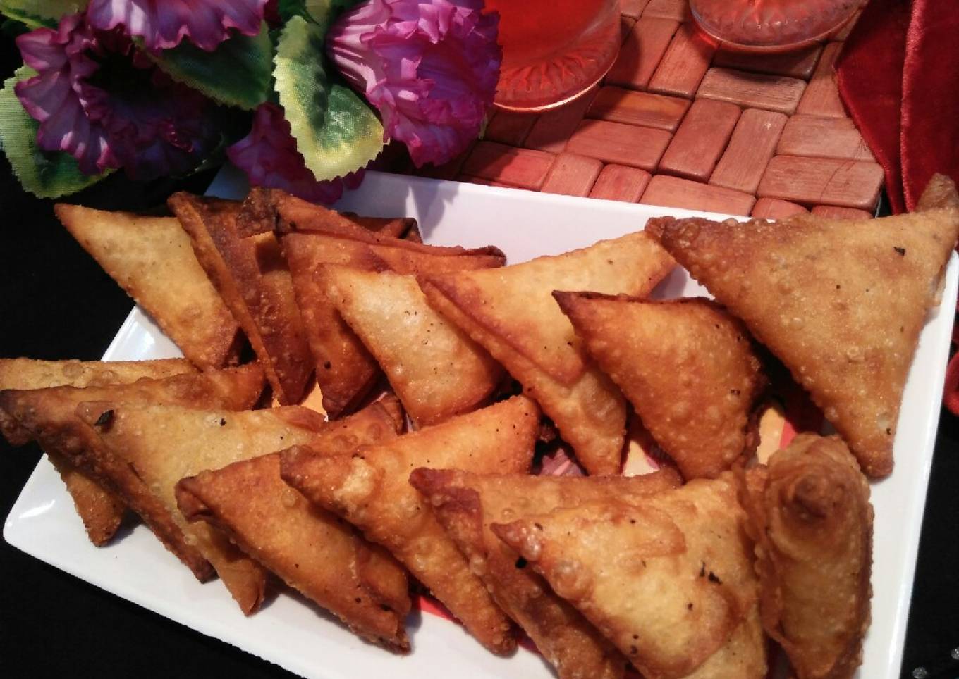 BBQ samosa