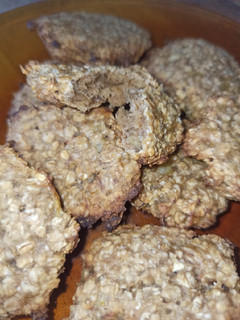 Una foto de Galletitas de plátano y avena