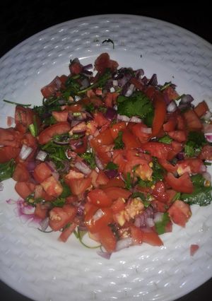A picture of Kachumbari.