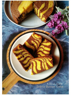 Foto resep Zebra Butter Cake