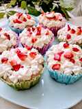Muffins de fruta y yogurt