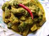 ঝিংগে আলু পোস্ত (jhinge aloo posto recipe in bengali)