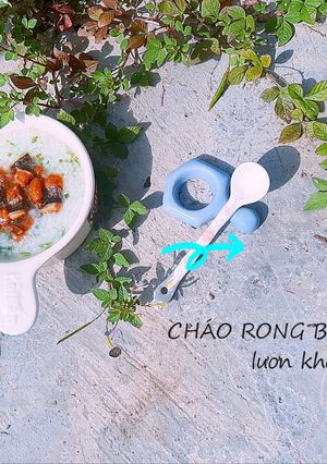 Hình của món Cháo rong biển lươn kho nghệ.