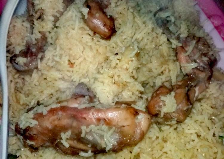 Simple Way to Make Homemade Chicken Makhni palao