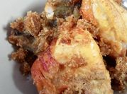 Gambar ayam serundeng kelapa kering
