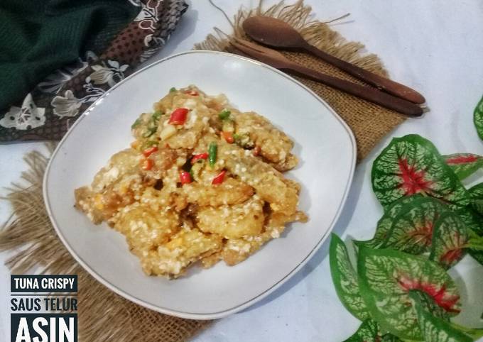 Resep Tuna Crispy Saus Telur Asin Oleh Farida Sulthan 🇮🇩 Ig