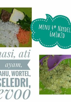 Foto resep Mpasi 4* bayi 6bln
