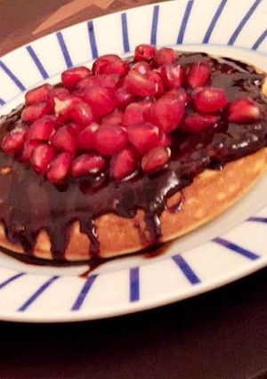 صورة لوصفة بان كيك 🍓