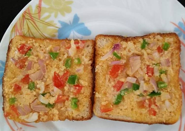 Malai bread Pizza