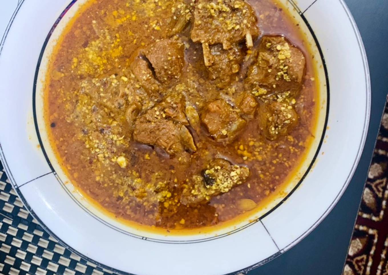 Pista Mutton Qorma