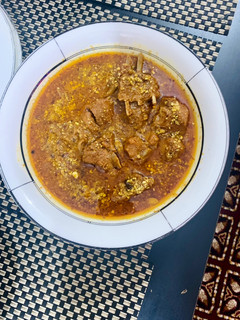 A picture of Pista Mutton Qorma.