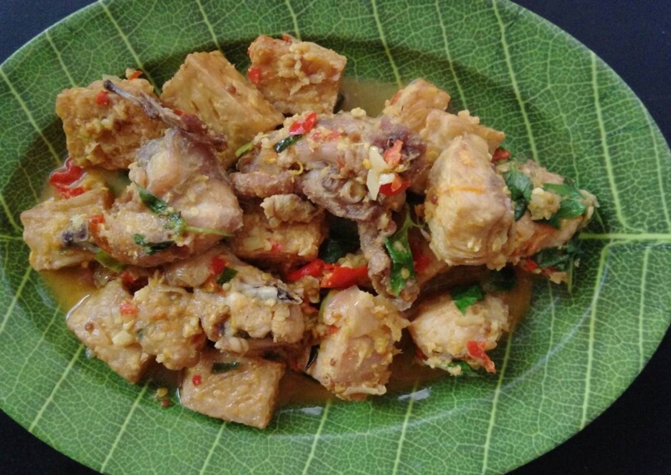 Ayam Tempe Rica-Rica Kemangi