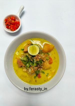 Foto resep Soto Betawi Kuah Santan Susu