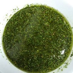 A picture of Chimichurri Sauce.