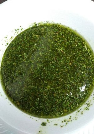 A picture of Chimichurri Sauce.