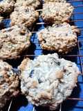 Galletitas de avena y aquafaba