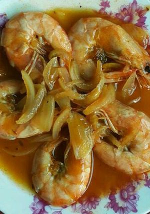 Foto resep Udang Asam Manis