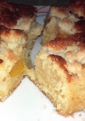 Barackos morzsasüti recept egyszerűen recept fotója