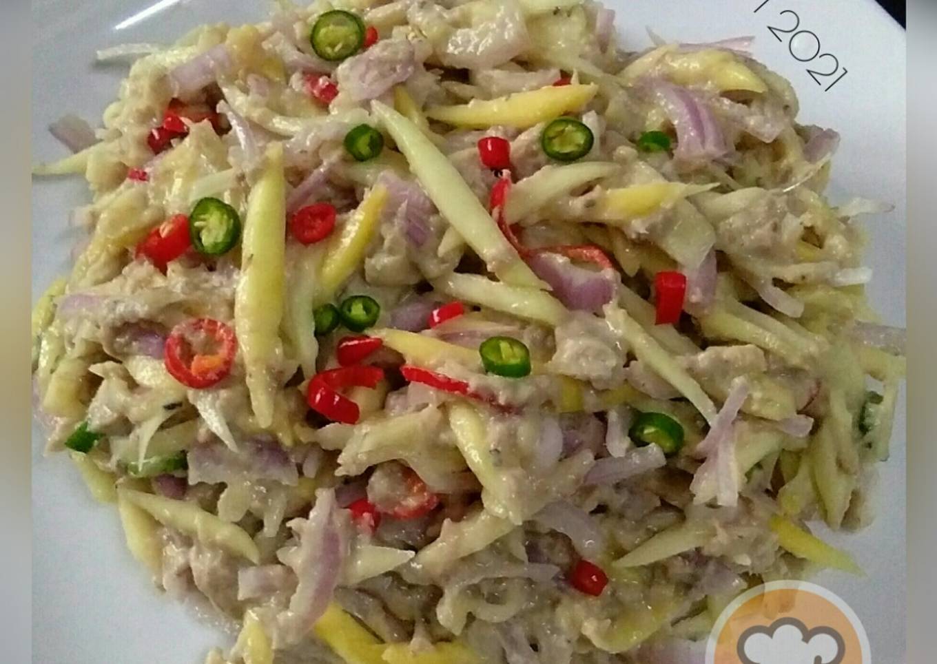 Mango Kerabu gaya Kelantan