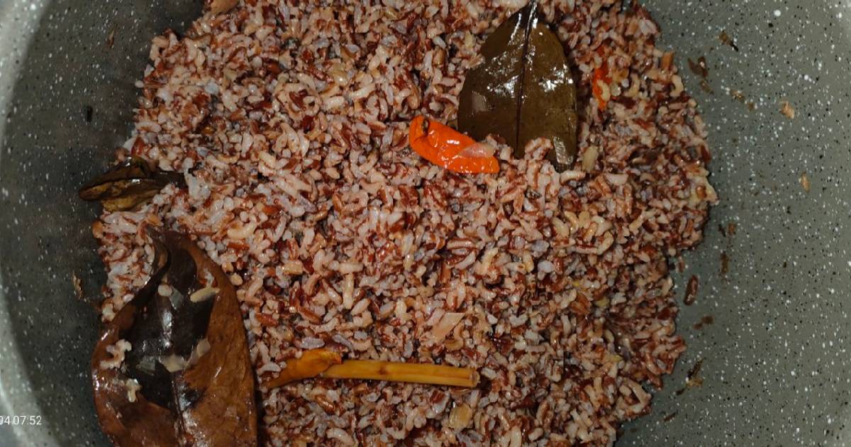 Resep Nasi (merah) Liwet Kecombrang Oleh Dewi Rhainy - Cookpad