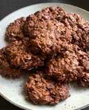 Cocoa Oats & Almond Cookies